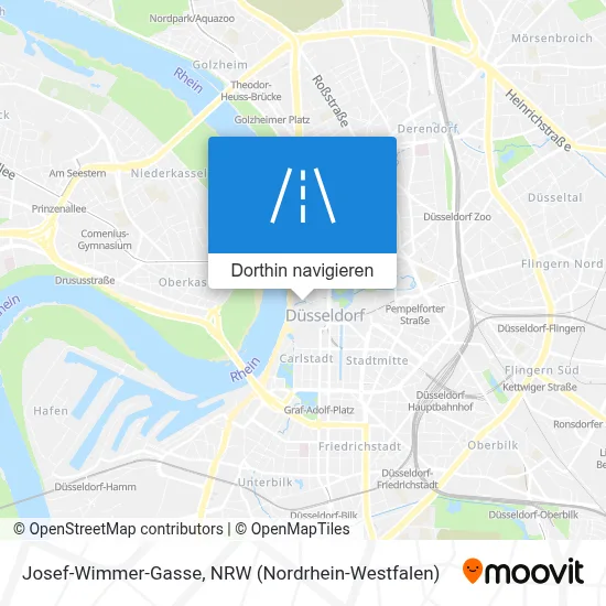 Josef-Wimmer-Gasse Karte