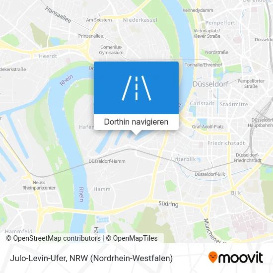 Julo-Levin-Ufer Karte