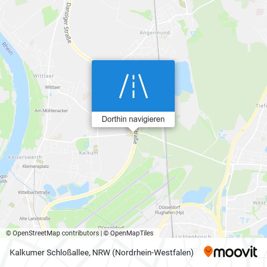 Kalkumer Schloßallee Karte