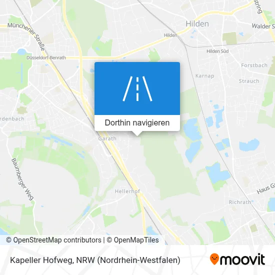 Kapeller Hofweg Karte