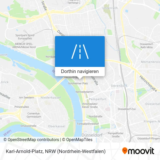 Karl-Arnold-Platz Karte