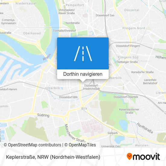 Keplerstraße Karte