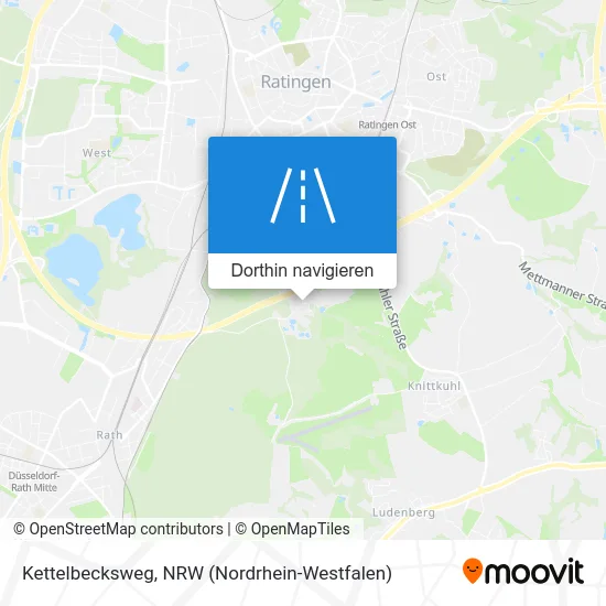 Kettelbecksweg Karte