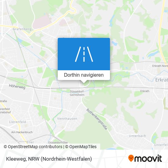 Kleeweg Karte