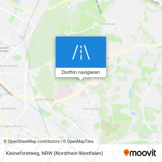 Kleineforstweg Karte