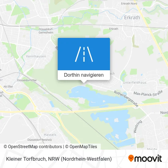 Kleiner Torfbruch Karte