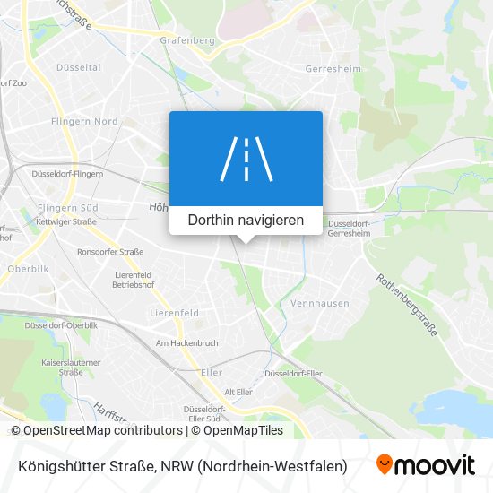 Königshütter Straße Karte