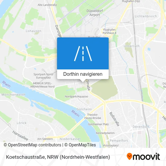 Koetschaustraße Karte