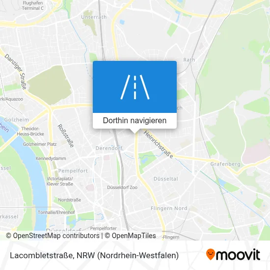 Lacombletstraße Karte