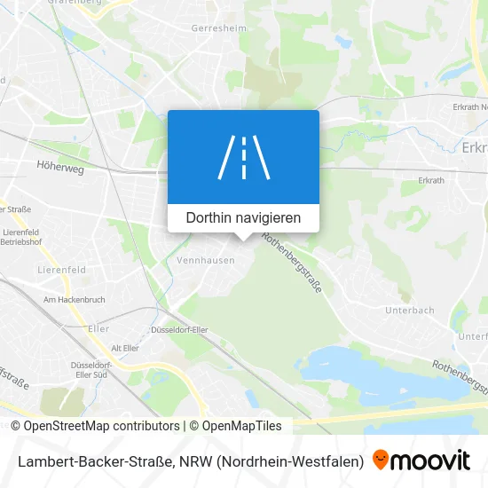 Lambert-Backer-Straße Karte