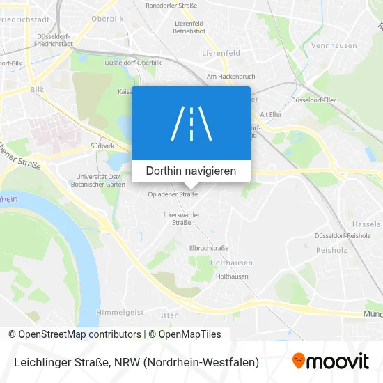 Leichlinger Straße Karte