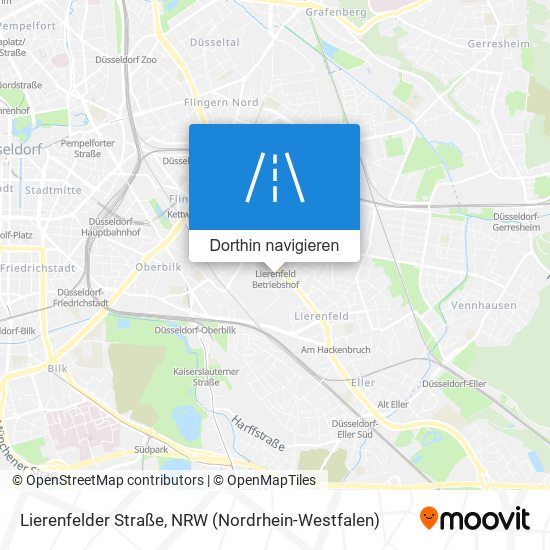 Lierenfelder Straße Karte
