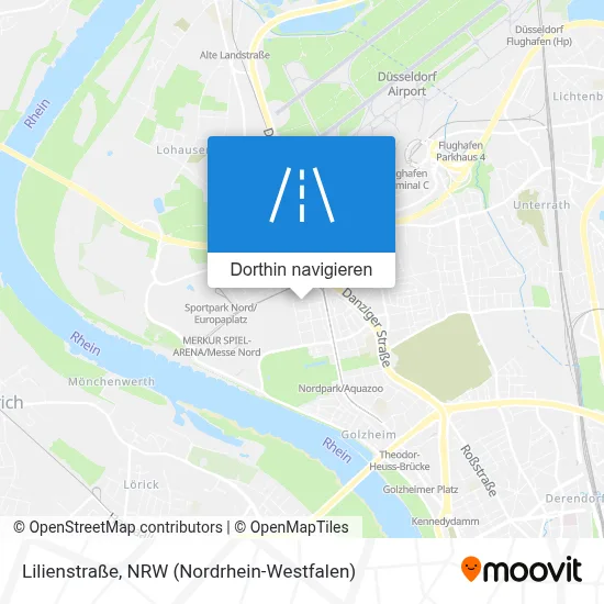 Lilienstraße Karte