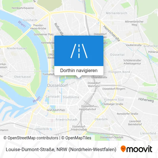 Louise-Dumont-Straße Karte