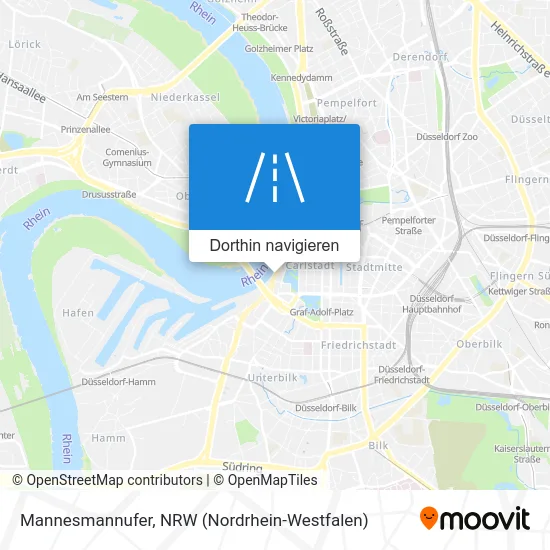 Mannesmannufer Karte