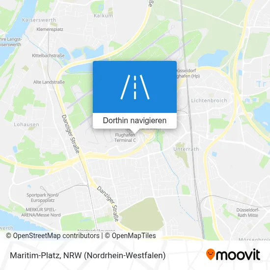 Maritim-Platz Karte
