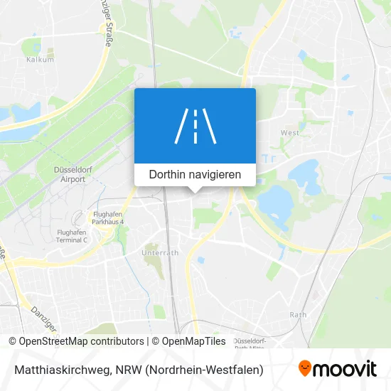 Matthiaskirchweg Karte