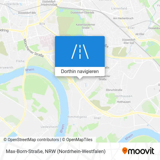 Max-Born-Straße Karte