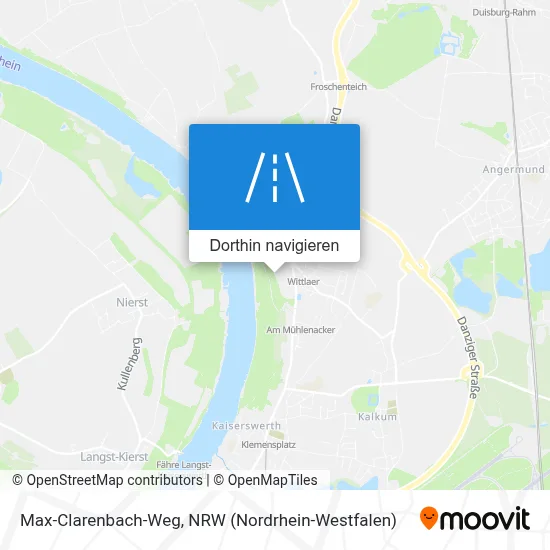 Max-Clarenbach-Weg Karte