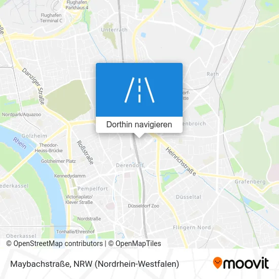 Maybachstraße Karte