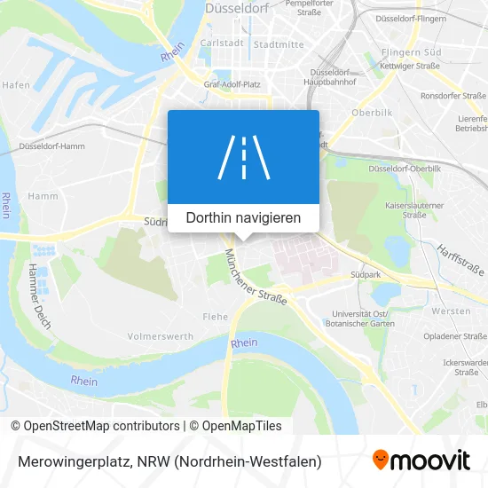 Merowingerplatz Karte