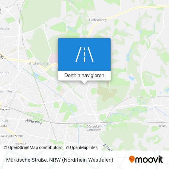 Märkische Straße Karte