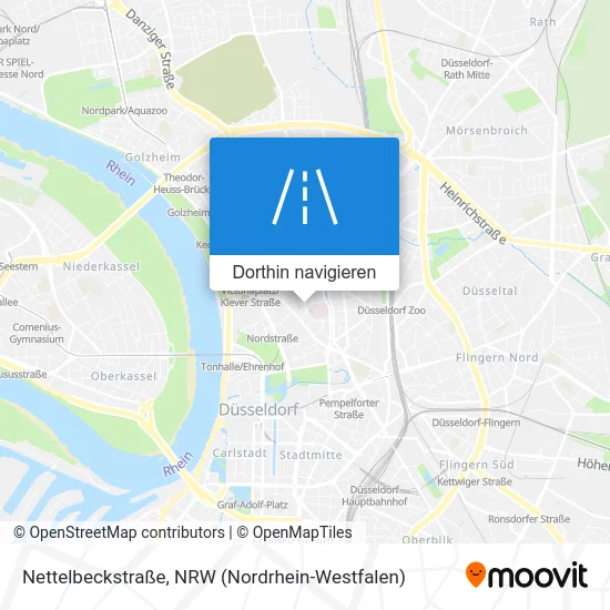 Nettelbeckstraße Karte