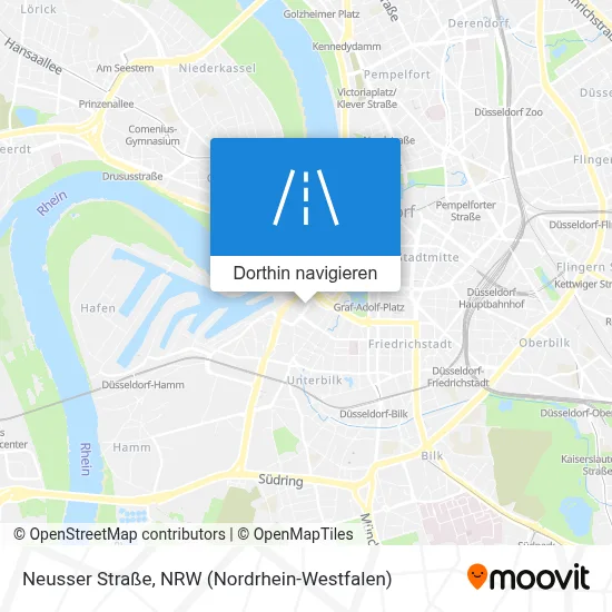 Neusser Straße Karte