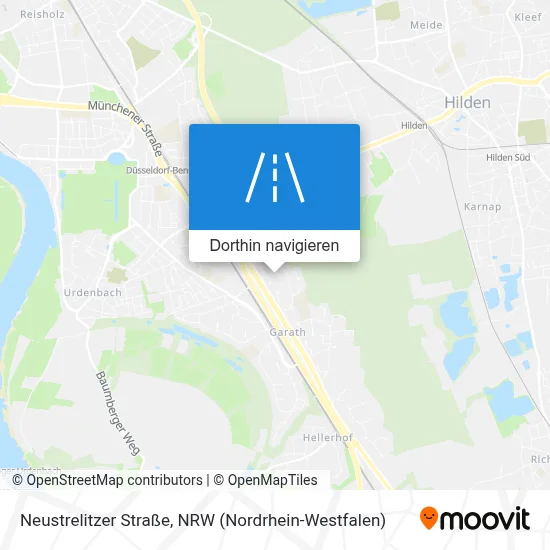 Neustrelitzer Straße Karte