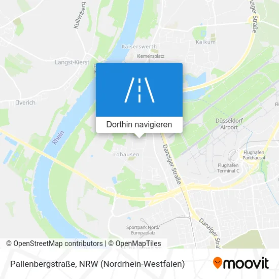 Pallenbergstraße Karte