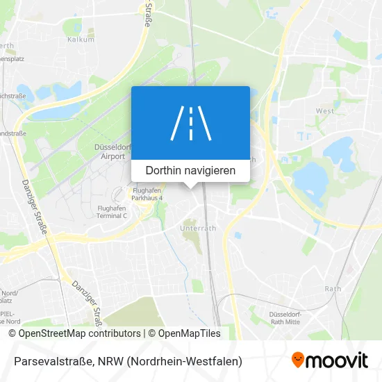 Parsevalstraße Karte