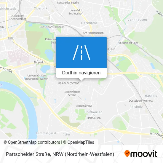 Pattscheider Straße Karte