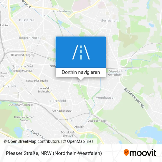 Plesser Straße Karte