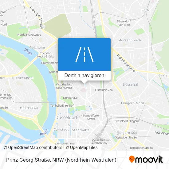 Prinz-Georg-Straße Karte