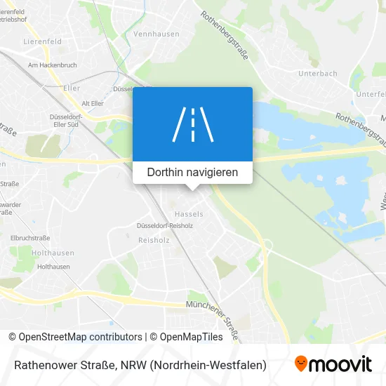 Rathenower Straße Karte