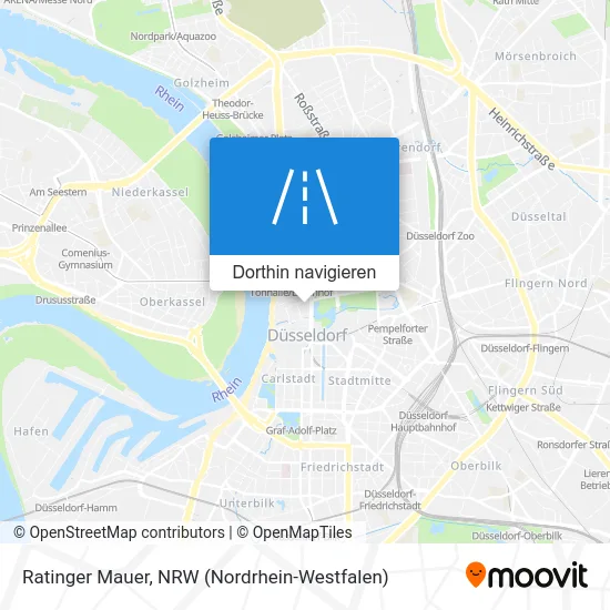 Ratinger Mauer Karte