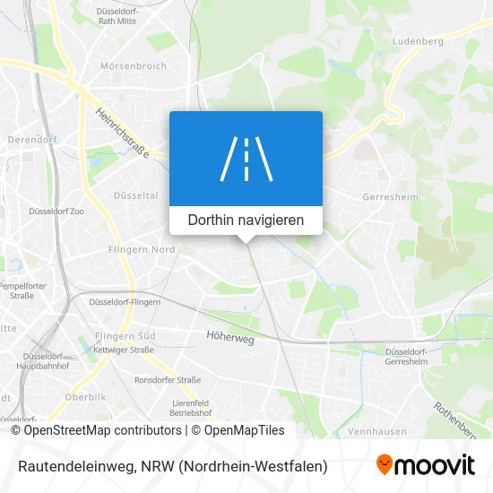 Rautendeleinweg Karte