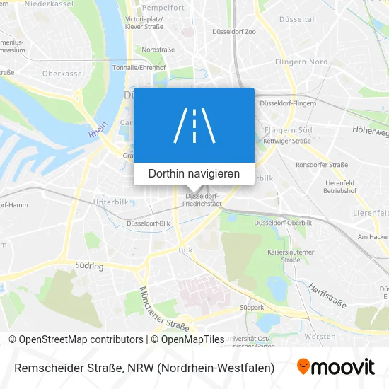 Remscheider Straße Karte