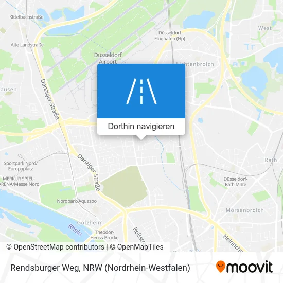 Rendsburger Weg Karte
