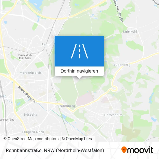 Rennbahnstraße Karte