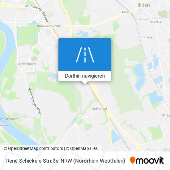René-Schickele-Straße Karte