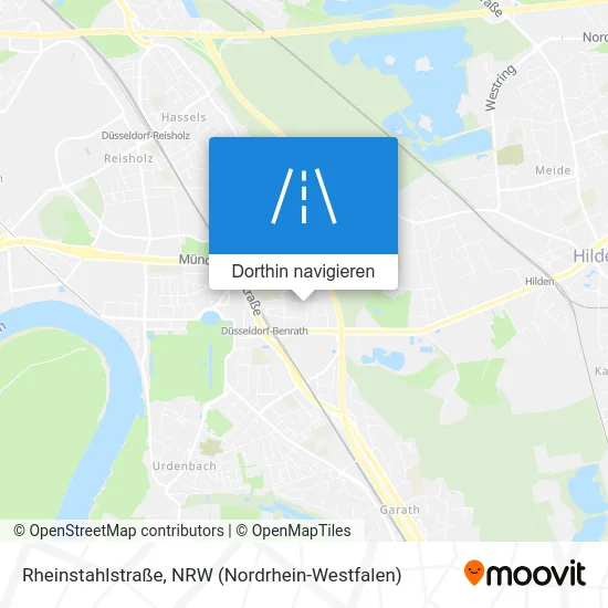 Rheinstahlstraße Karte