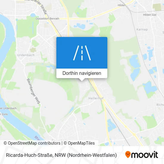 Ricarda-Huch-Straße Karte