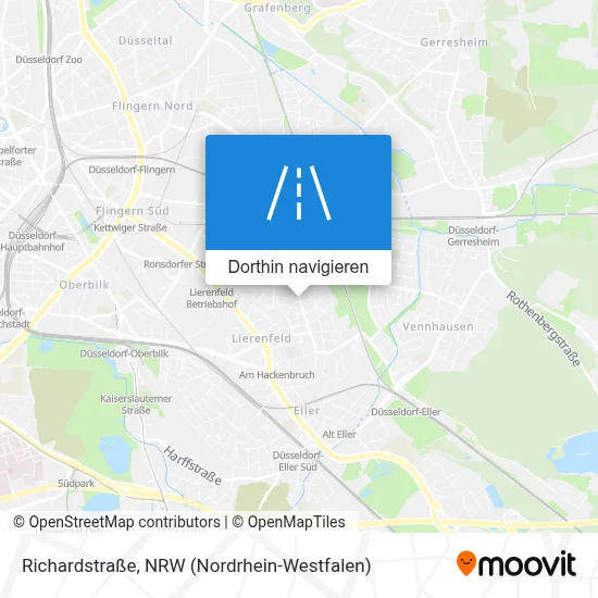 Richardstraße Karte
