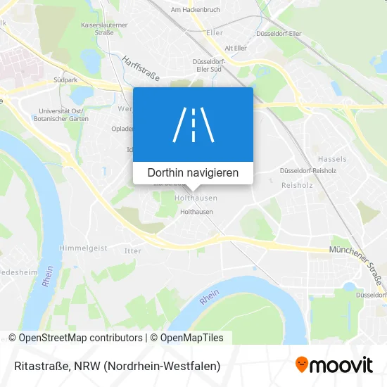 Ritastraße Karte