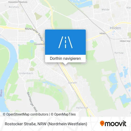 Rostocker Straße Karte