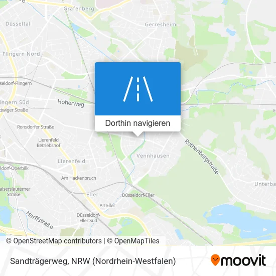 Sandträgerweg Karte