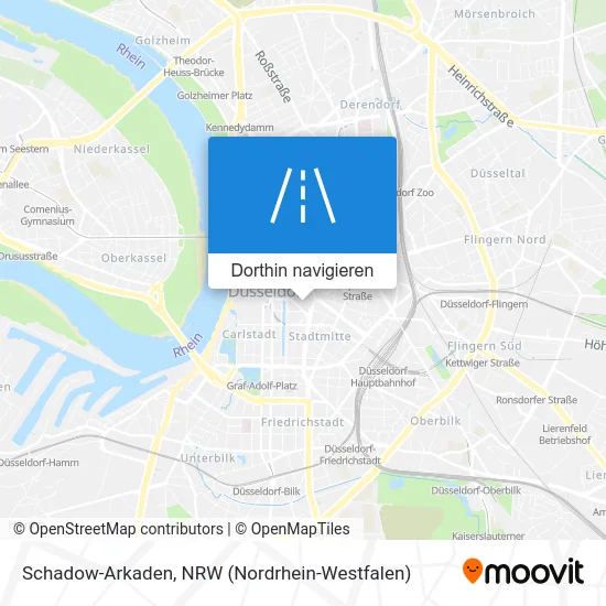 Schadow-Arkaden Karte