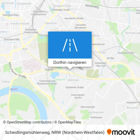 Scheidlingsmühlenweg Karte