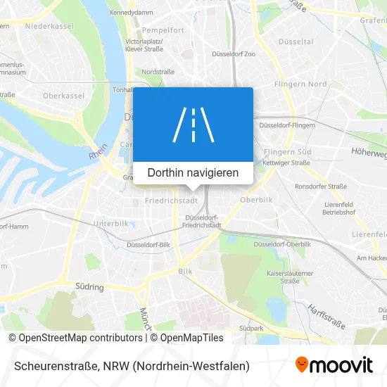 Scheurenstraße Karte